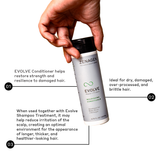 features and benefits overview of Evolve nourishing repair conditioner