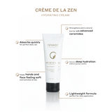 creme de la zen hydrating anti aging repair cream absorbs quickly strengthens skin's natural barrier delivers deep hydration