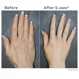 creme de la zen before and after hand shot from 5 days of use