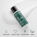 Zenagen Eclipse product bottle on a white background with icons indicating safety and ethical attributes.