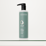 Zenagen Eclipse Color Preservation + Gray Support Shampoo 16 oz pump bottle, professional salon hair care formula designed for dull, processed, and aging hair