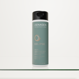 Zenagen Eclipse Color Preservation + Gray Support Shampoo 6.75 oz bottle, compact professional shampoo formulated to help maintain vibrant hair color and softness