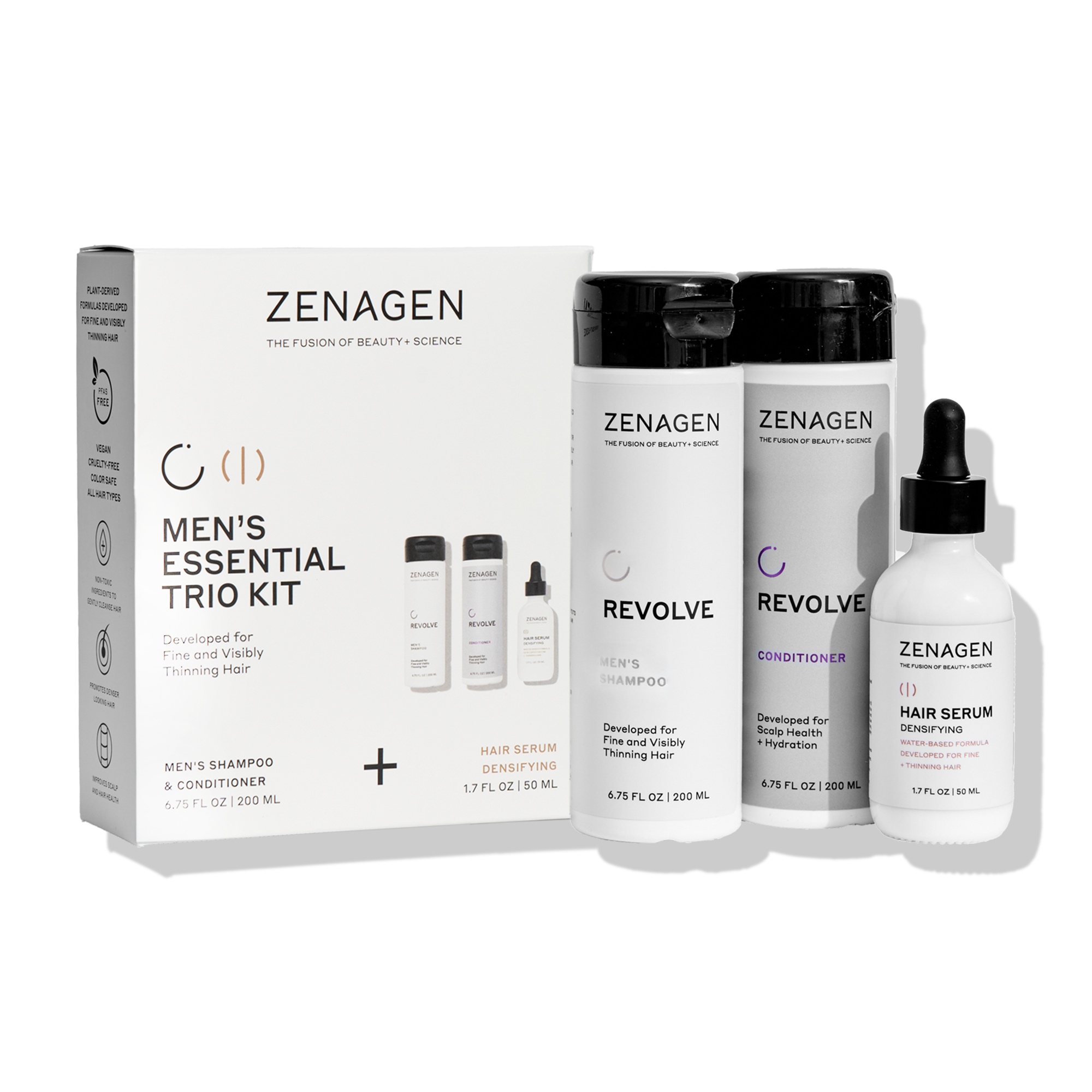 Zenagen Revolve Haarwuchsmittel Für Frauen – 6 Fl Oz (ca. 177 Ml) Behandlung Gegen Haarausfall