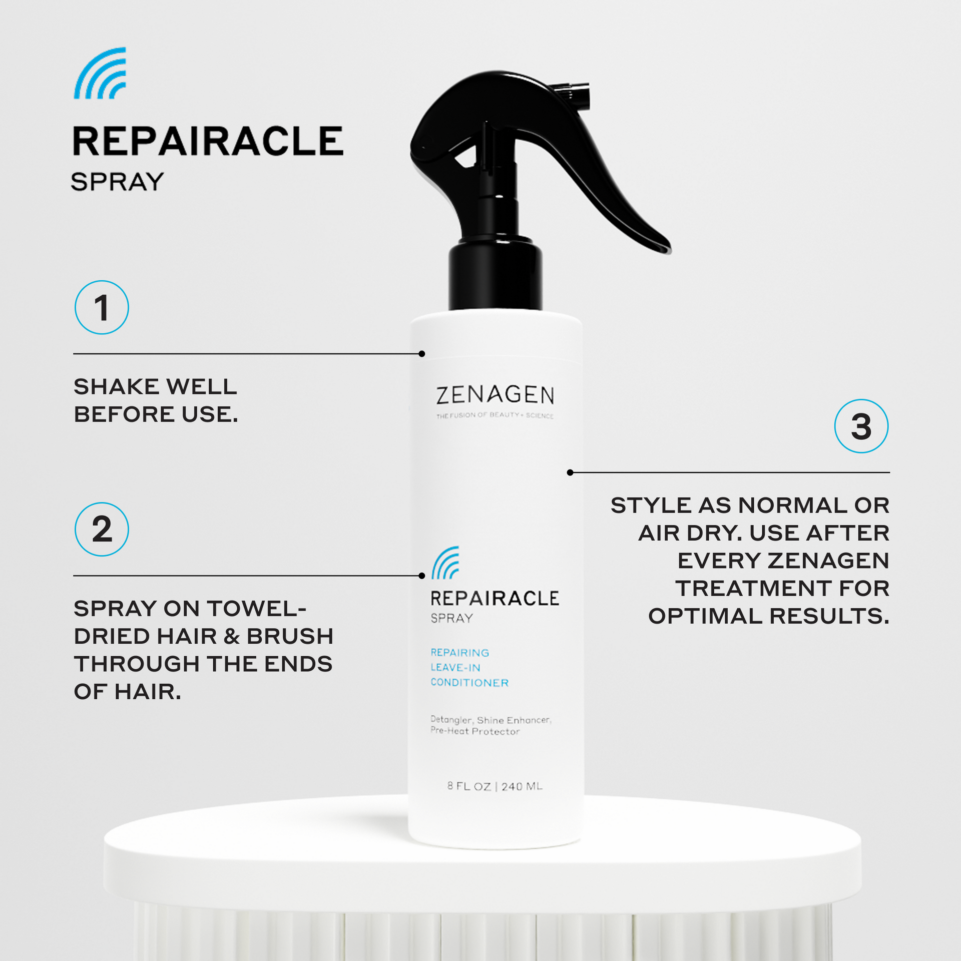 Repairacle Strengthening Leave-In Conditioner | Zenagen