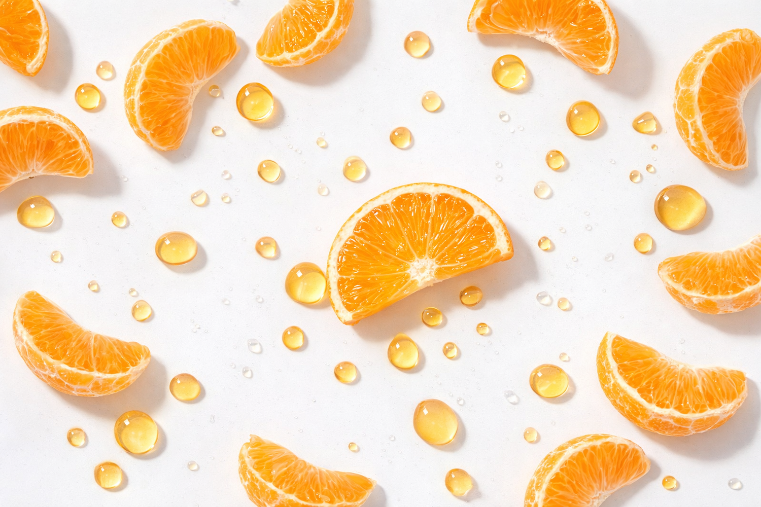 Tangerine extract ingredient used in hair care for antioxidant support and improved hair shine and vibrancy appearance.