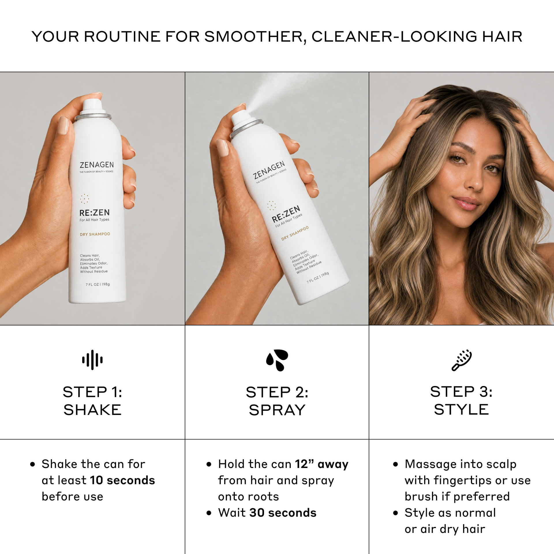 Re:Zen Dry Shampoo – Zenagen