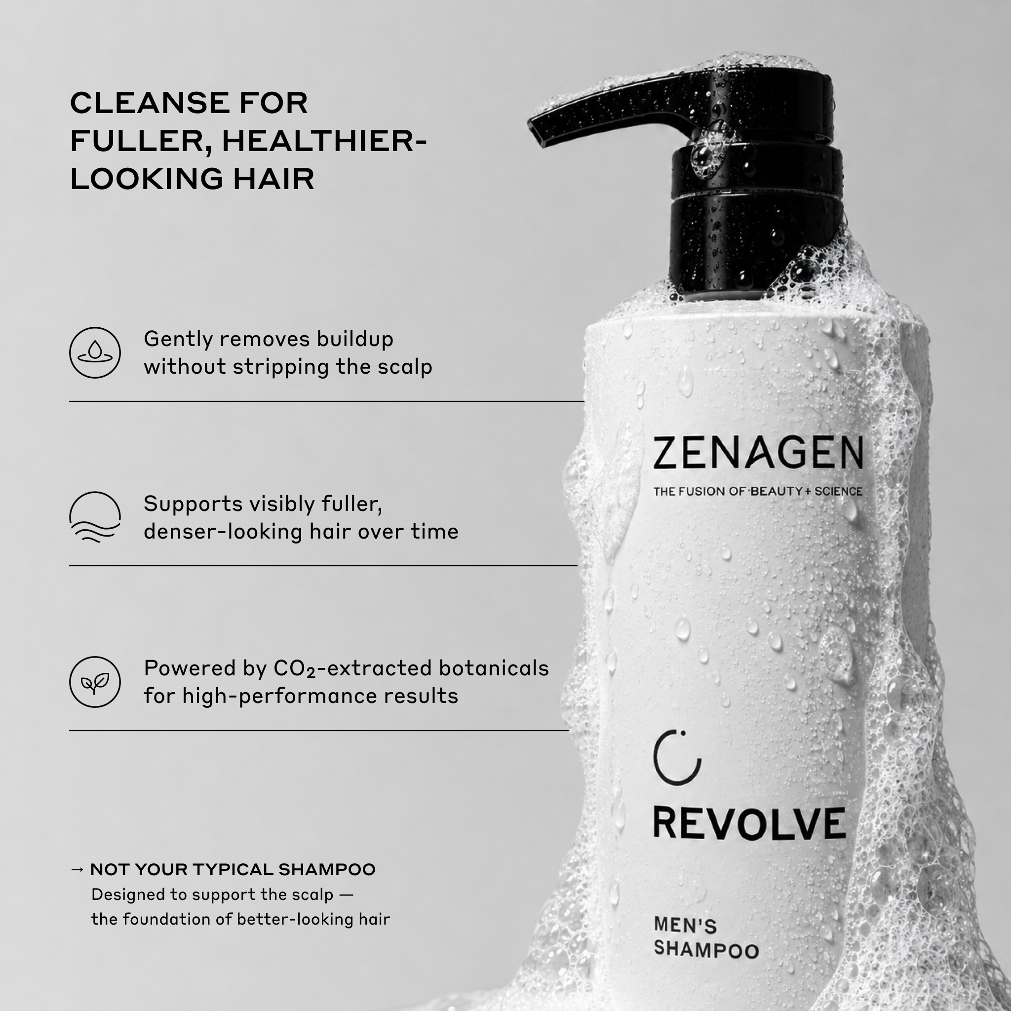 REVOLVE Men’s Shampoo & Conditioner Duo, 16 oz
