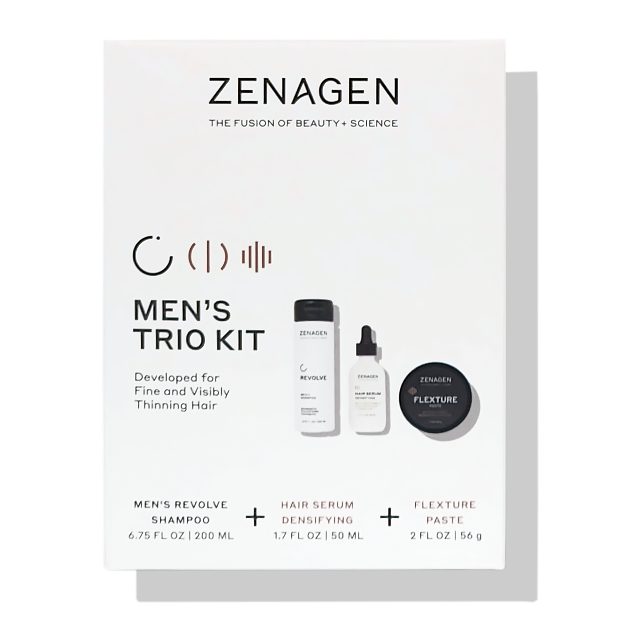 zenagen revolve men's trio kit 