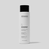 Zenagen Zenergy thickening and volumizing shampoo for fine, flat, and visibly thinning hair designed to boost body, volume, and fuller-looking hair.