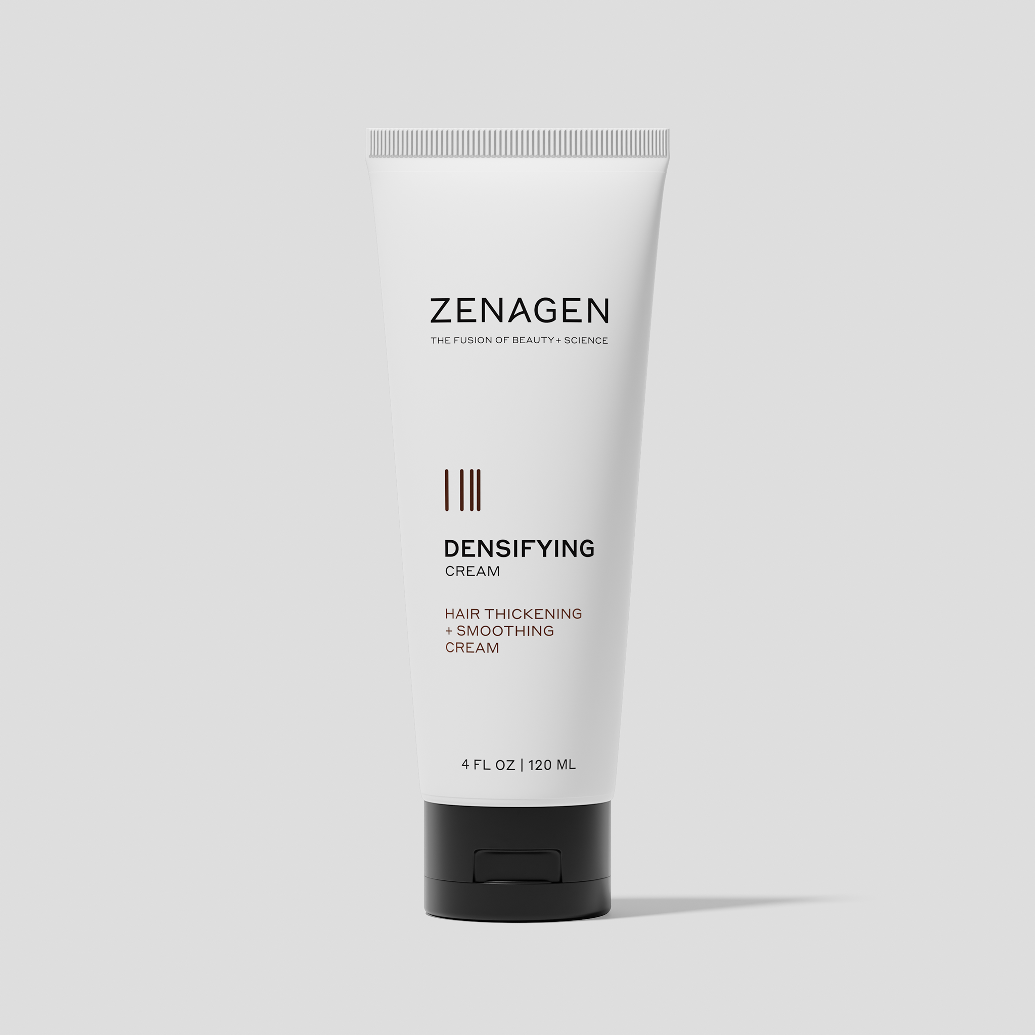 Zenagen Densifying Cream hair thickening and smoothing styling cream designed to add fullness, control frizz, and improve hair texture.