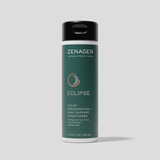 Zenagen Eclipse Color Preservation and Gray Support Conditioner 6.75 oz bottle formulated for dull, processed, and aging hair to help protect color and nourish hair.