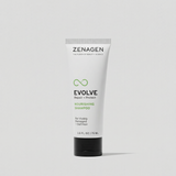 Zenagen Evolve Nourishing Shampoo 2.5 oz travel size, repairing and protective formula for visibly damaged and dull hair that promotes softer, shinier-looking results.