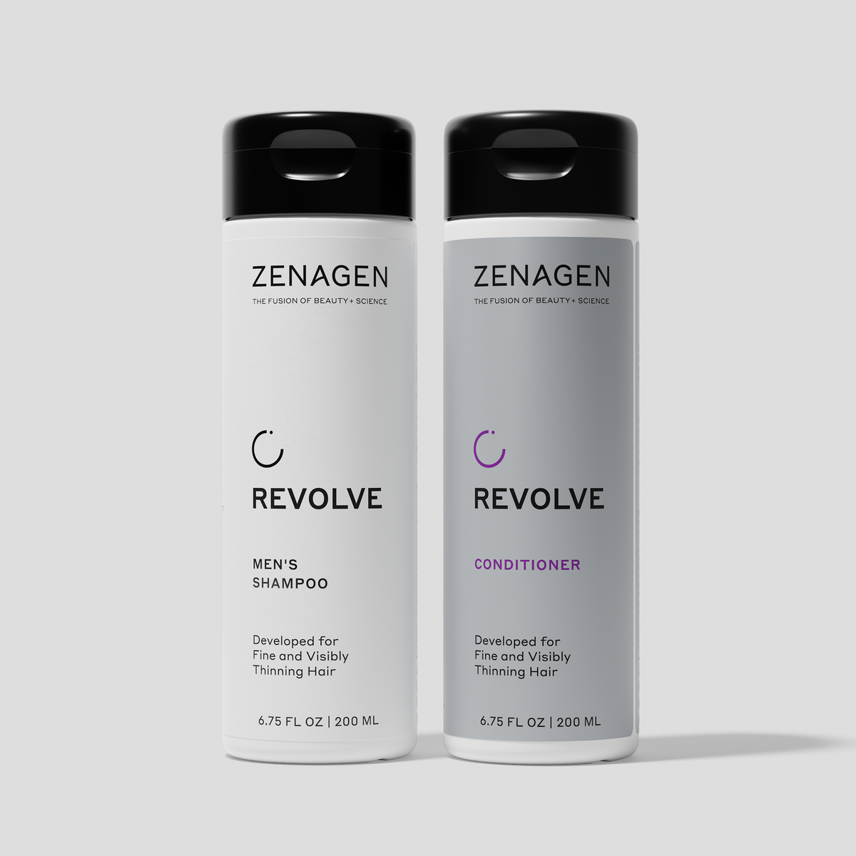 REVOLVE Men's Shampoo + Conditioner Duo, 6.75 oz