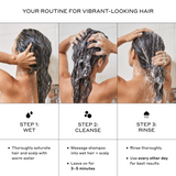 How to use Zenagen Eclipse Shampoo—wet hair, massage shampoo into scalp and hair, leave on for 3 to 5 minutes, then rinse thoroughly.