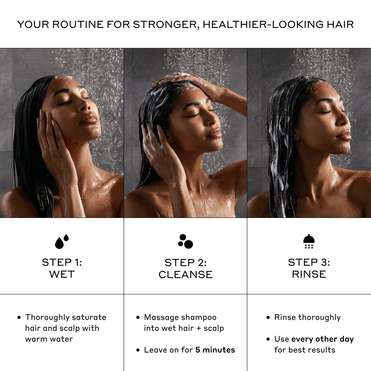 SHAMPOOページ Evolve Repair Shampoo Treatment | Zenagen