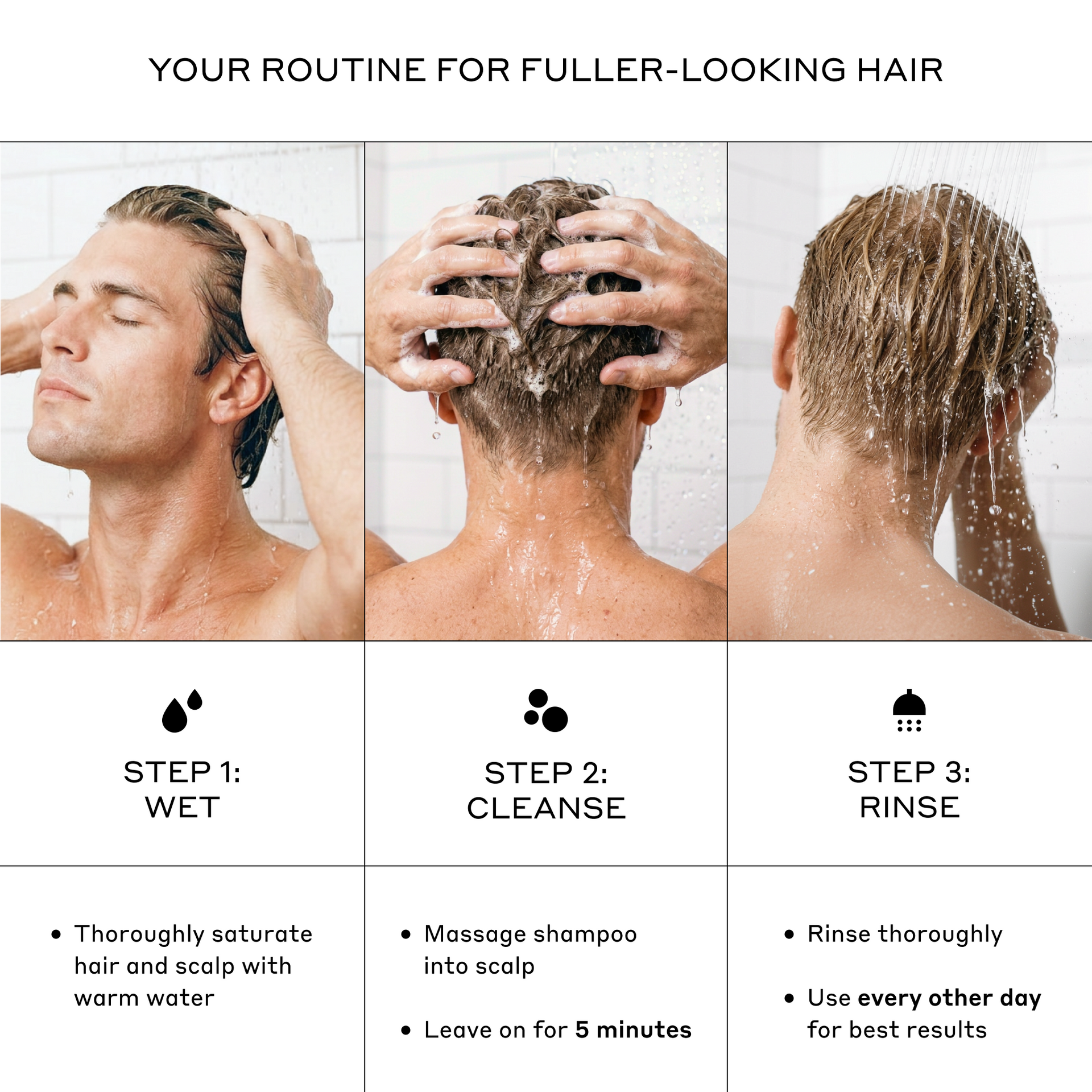 Revolve Thickening Shampoo for Men | Zenagen
