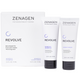 Zenagen Revolve Women's Travel Size Shampoo and Conditioner next to box